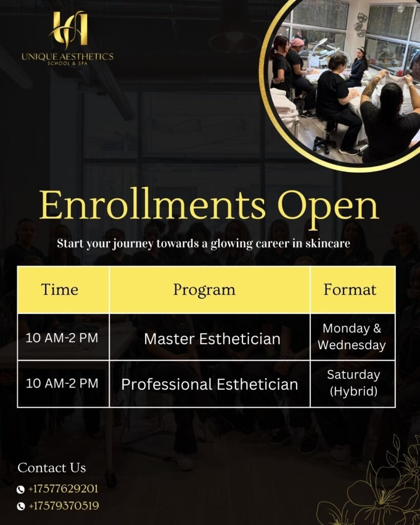 2026 Esthetician Course